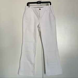 Lands' End Bootcut Cotton Wide Legs Jeans Size 10.